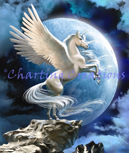 Pegasus In The Moonlight
